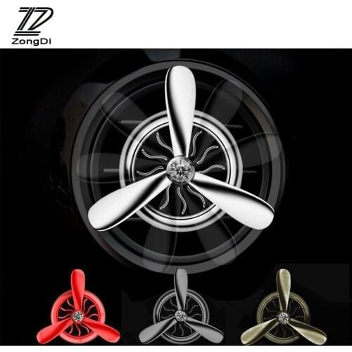 ZD car outlet vent clip air freshener perfume For Peugeot 307 206 207 407 508 2008 406 Volvo XC60 S60 XC90 V70 Lada Granta Vesta