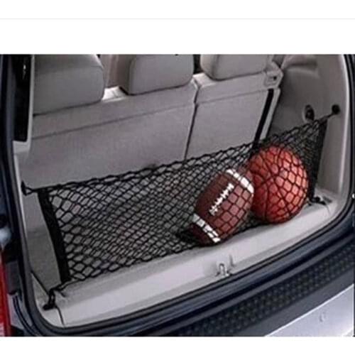 90*30cm Car-styling Boot String Mesh Elastic Nylon Rear Back Cargo Trunk Storage Organizer Luggage Net Holder Auto Accessory