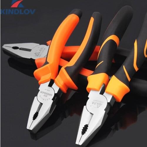 KINDLOV Pliers Multitool Wire Cutter Stripper Cable Wire Stripping Cutting 6/7/8 Inch Crimping Tool For Electricians Hand Tools