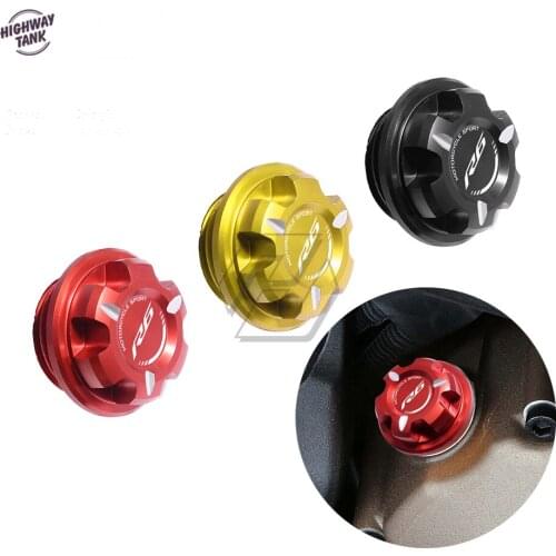 Motorcycle Engine Oil Cap Bolt Screw Filler Cover Case for Yamaha YZF-R6 R6 1999-2021