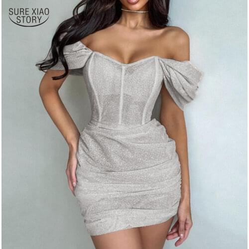 Casual Loose Summer Dress Fashion Pleated Party Dress Women Puff Sleeves Office Lady Cotton Solid Long Dresses Vestido 13818