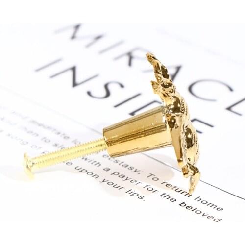 Bee shape/Solid Brass Furniture Handles Door Knobs and Handles for Cabinet