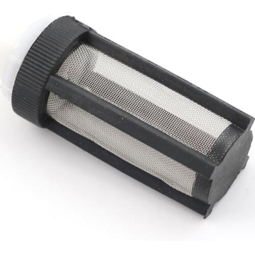 Plastic Straight Head Black Filter Water Pump Strainer For 8mm Tube Garden Tool R06 Drop Shipping 9x2.1x2.1CM