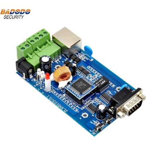 Industrial Serial port RS232 RS422 RS485 to Ethernet TCP/IP device converter module ZLSN5103/ ZLSN5143 (support Modbus RTU TCP)