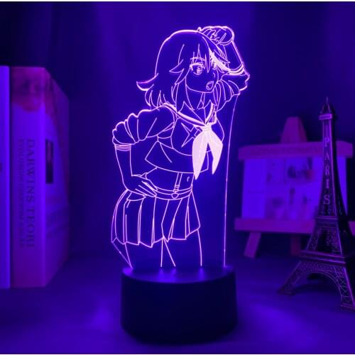 Led Light Anime Kill La Kill Ryuko for Kids Bedroom Decor Night Light Brithday Gift Room Desk Acrylic 3d Lamp Kill La Kill Manga