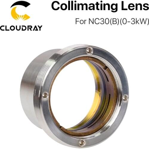 Cloudray Fiber Laser Focusing Lens D30 F125 F150 F200mm with Lens Holder 3kW for WSX Laser Cutting Head NC30 NC30B Laser