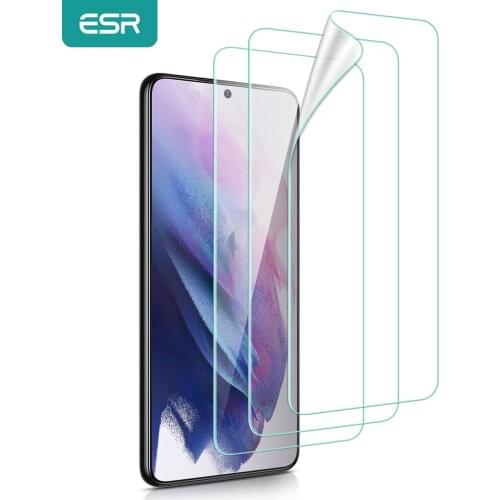 ESR 3pcs for Samsung Galaxy S21 Plus Screen Protector Full Cover Screen Protector for Galaxy S21 Plus Protective Glass Film New