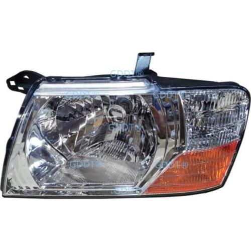 1 Piece Manual Halogen Headlight for Pajero V73 V75 V77 Head Lamps for Montero 2000-2007 Front Lamp for Shogun Clearance Lights