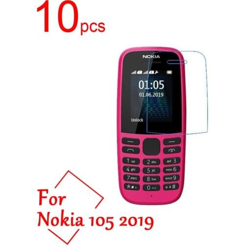 10pcs/lot Ultra Clear glossy/Matte/Nano anti-Explosion Soft LCD Screen Protector Cover For Nokia 220 105 4G 2019 Protective Film