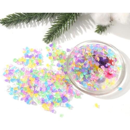 20g/Pack Mix Sea Glass Rough Filling For DIY Epoxy Resin UV Resin Jewelry Making Decoration Supplies
