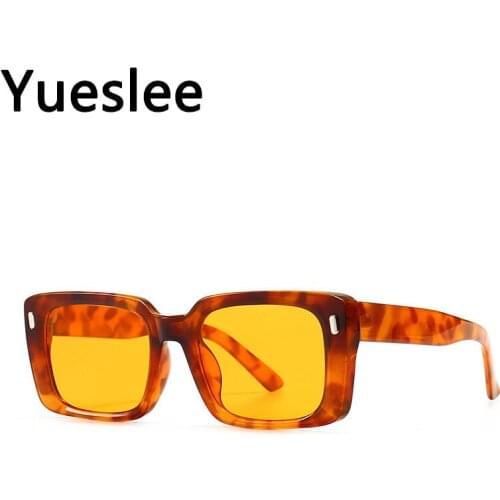 46634 Retro Square Luxury Sunglasses Men Women Fashion Shades Uv400 Vintage Glasses Men Sunglasses