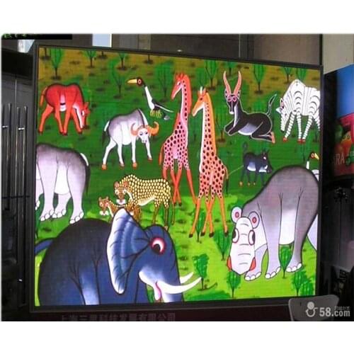 Aliexpress P3.91 P4.81 full color led video panel hot selling china 64x64 dot matrix cabinet indoor led church screen