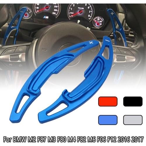 Car Accessories Steering Wheel Shift Paddle Extension Shifter Blade for BMW M2 F87 M3 F80 M4 F82 M6 F06 F12 2016 2017