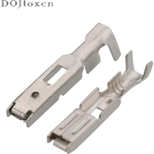 20 Pcs 3.0 MM Automobile Wiring Connector Tyco Terminal Plugs Socket Fuse Box Wire Harness Soft Jacket DJ622-3*0.6A DJ622-3*0.6B