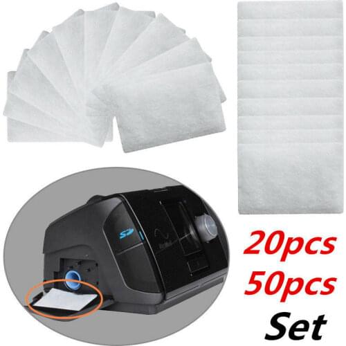 10pcs/20pcs ResMed AirSense CPAP Disposable Universal Replacement Filters Replacement Cotton Filter Sleep Snorer Dropshipping