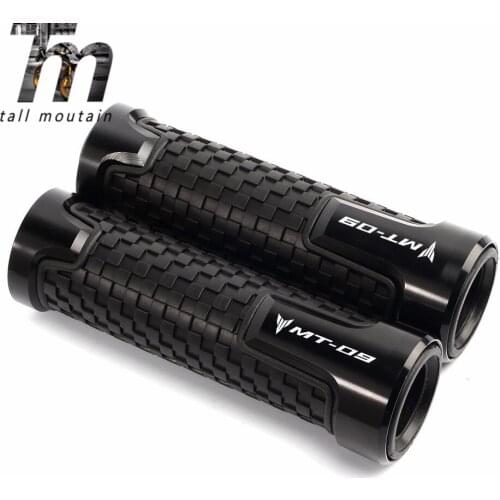 Flash Deals Motorcycle Accessories CNC PVC Handle Grip For Yamaha MT09 MT-09 MT 09 TRACER 900 700 GT FZ 09 FZ09 HandleBar Grips
