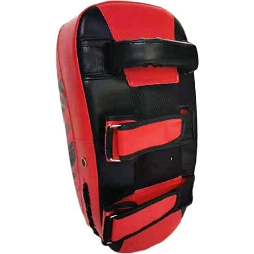 ELOS-Kicking Shield MMA Thai Pad Training Kickboxing Muay Thai Shield Leather Practicing Hand Pad Taekwondo Exercise