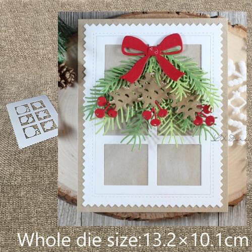 New Design Craft Metal Cutting Dies leaves photo frame decoration scrapbook die cuts Album Paper Card Craft Embossing die cuts