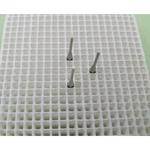 New Alumina Ceramic Soldering Plate With Holes Jeweler Pin Welding Tool