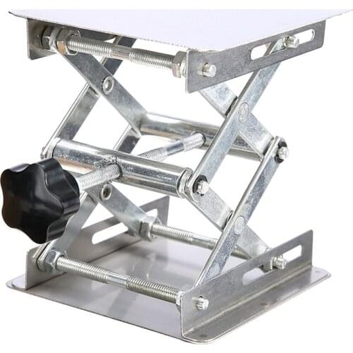 Stainless Steel Lift Lifting Lab Platform Stand Lifter for Router Bench Table Woodworking