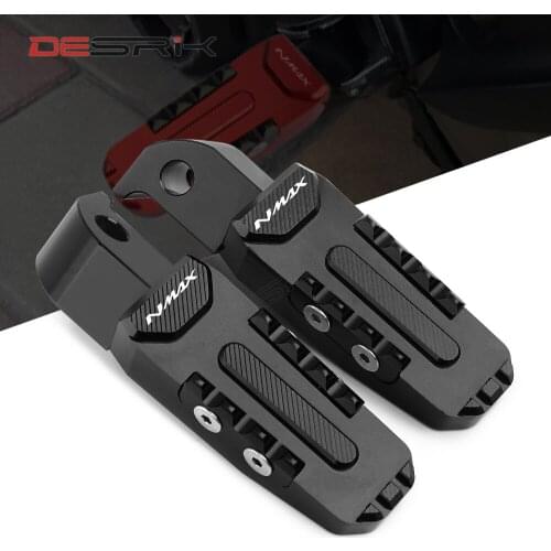 Motorcycle Rear Foot Pegs Rests Passenger Footrests For Yamaha NMAX 155 NMAX155 Nmax 2015 2016 2017 2018 2019 2020 2021