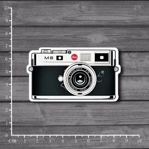 Retro Memories Camera on Notebook Laptop Car Sticker Crow Skull Head Bike Motorcycle Accessories KK Vinyl Decals Waterproof PVC