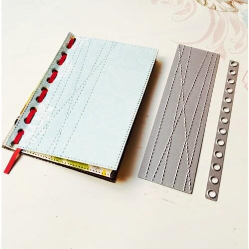 SCD732 Edge Print Metal Cutting Dies For Scrapbooking Stencils DIY Album Cards Decoration Embossing Folder Craft Die Cuts New