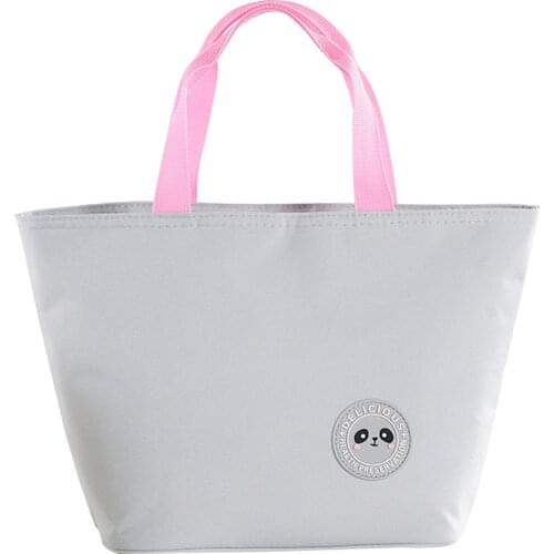 Tote Bag, Portable Lunch Bag, Oxford Cloth Insulation Bag, Outdoor Picnic Bag, Portable Waterproof Large-capacity Lunch Bag