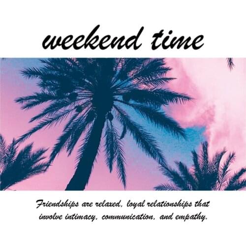 NEW Diy coconut tree Iron Transfer Stickers for Clothes T-Shirt Applique Heat Transfer Letter Patch Stripes on Clothes Thermal P