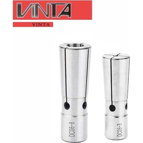 Pull-back chuck high precision SDC8 spring elastic collet CNC milling machine tool bar Anti-seismic slim collet chuck vinta