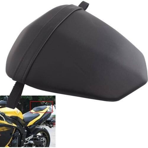 Motorcycle Seat Rear Pillion Passenger Cowl Seat For YAMAHA YZF-R1 YZFR1 YZF R1 2009 2010 2011 2012 2013