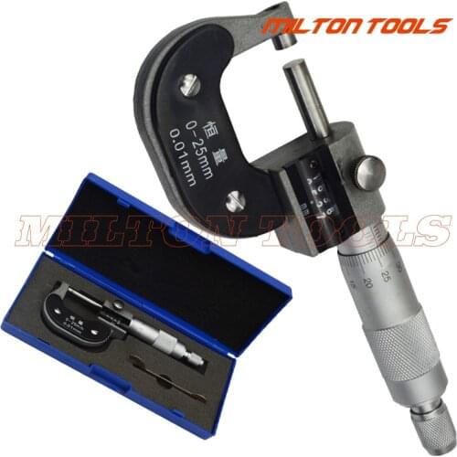 0-25mm micrometer with counter read digital Micrometer counter micrometer
