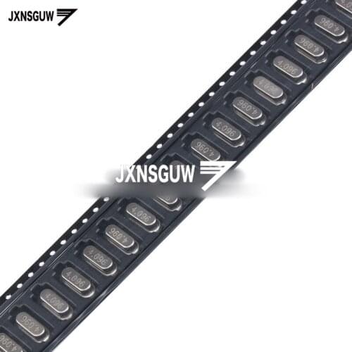 10PCS SMD 49SMD type 4.096MHz passive crystal 20PF 20PPM 4.096M