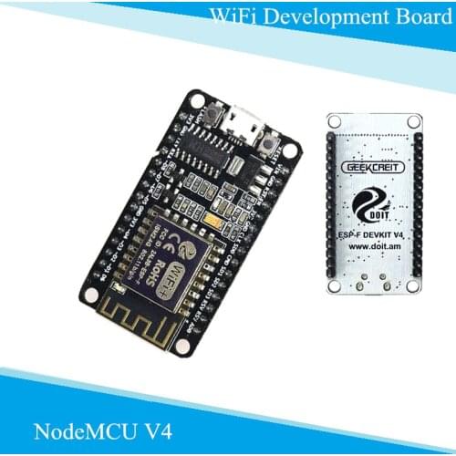 5 pcs/lot V4 NodeMCU Development Board Based on ESP8266 Compatible with NodeMCU ESP-12E ESP12E DevKit Lua Wireless WiFi IoT
