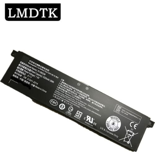 LMDTK New R13B01W R13B02W Laptop Battery For Xiaomi Mi Air 13.3" Series Tablet PC 7.6V 5230mAh 39WH