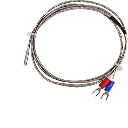 3D printer accessories K thermocouple temperature sensor K thermocouple temperature measuring line 3 * 15 * 1000