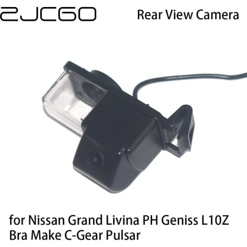 ZJCGO Car Rear View Reverse Back Up Parking Camera for Nissan Grand Livina PH Geniss L10Z Bra Make C-Gear Pulsar