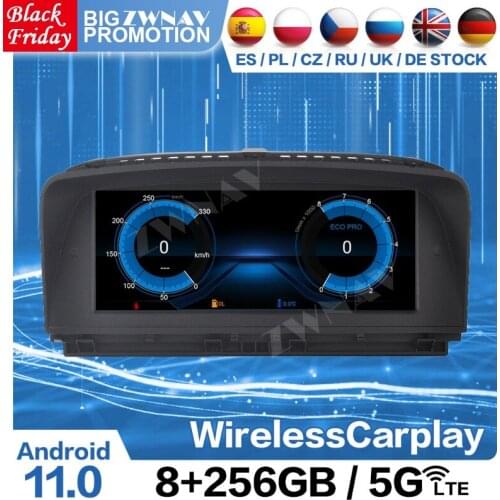 Carplay 256G Android 11 Radio Receiver For BMW 7 Series E65 E66 2005 2006 2007 2008 2009 Car Audio Stereo Video Player Head Unit