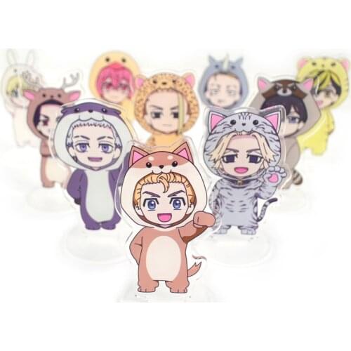 Anime Tokyo Revengers Figure Venti Character Model Show Acrylic Stand Ken Plate Desk Takemichi Hinata Fans Gift