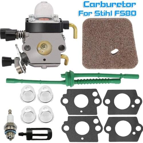 Carburetor Carb Stihl FS80 Carburetor-STIHL FC55 FC75 FC85 FS310 FS38 FS45 FS45C FS45L FS46 FS55 FS55RC FS55T FS74 FS75 FS76 FS