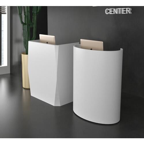 Cashier Small Front Desk Mini Bar Painted Restaurant Hotel Welcome Desk Reception Desk Spot