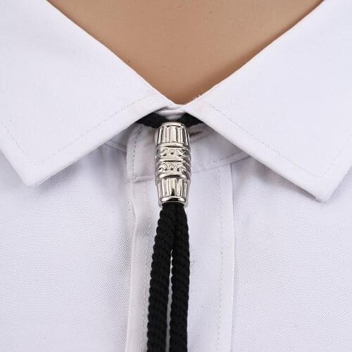 Cowboy bolo tie Milan line zinc alloy necklace casual shirt bow tie