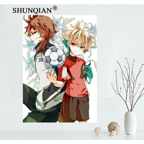 Hot! inazuma 11 go galaxy Canvas Cloth Poster for Home Decor painting Art Custom Print Picture