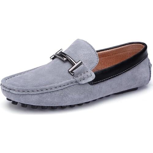 Men Shoes 2021 Loafers Shoes Man High Quality Suede Shoes Men Lightweight Comfy Classic Casual Boat Shoes Men Handmade Footwear