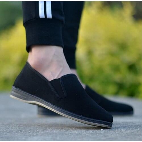 Soft Comfortable Kung Fu Shoes Tai Chi Martial Arts Karate Wing Chun Sports Training Sneaks Soft Sole Casual Work Shoes Kung Fu