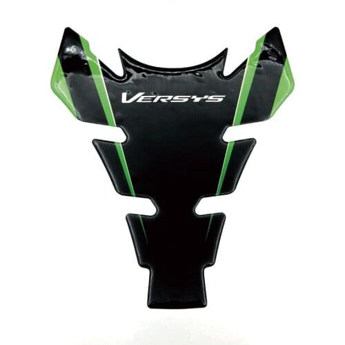 New Motorcycle 3D Fish Bone Protector Sticker Gas Cap Pad Filler Oil Tank Decals For Kawassaki Versys650 Versys 300 600 650 1000