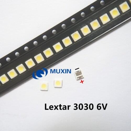 LED Backlight High Power LED 1.8W 3030 6V Cool white 150-187LM PT30W45 V1 TV Application 200pcs