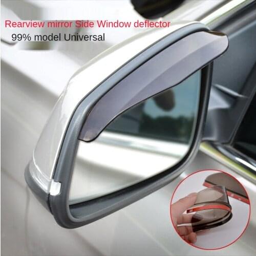 Universal Car Accessories Rearview Mirror Rain eyebrow Rain Cover for Lada Granta Largus Kalina 4*4 Priora 2110 2109 3 110