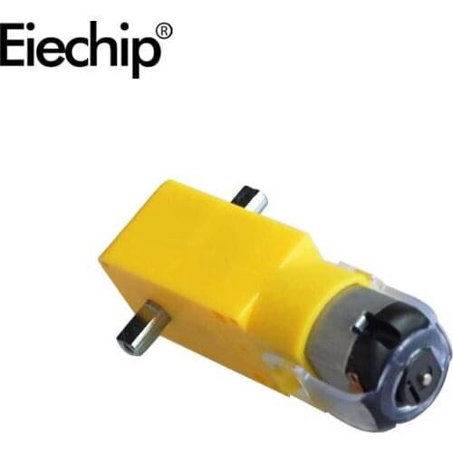 1pcs Plastic TT Motor DC 3V-6V Micro Mini Dual Shaft Metal Gear Motor Gearbox,for DIY Kit Smart Car/Robot
