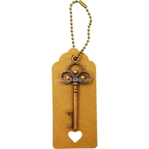 200pcs Champagne Wine Bottle Opener Bear Bottle Opener with Tags Party Wedding Favors and Gifts for Guest